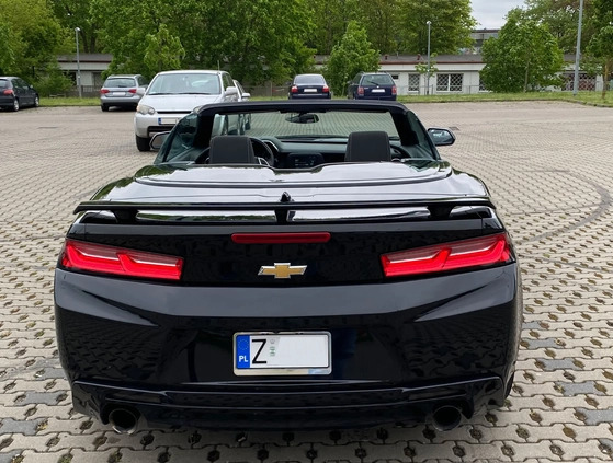 Chevrolet Camaro cena 99000 przebieg: 70000, rok produkcji 2018 z Szczecin małe 67